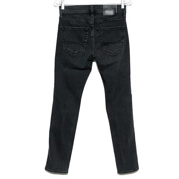 Hollister Skinny Advanced Stretch Jeans Women 26x30 Distressed Whimsigoth Grunge - Picture 2 of 10